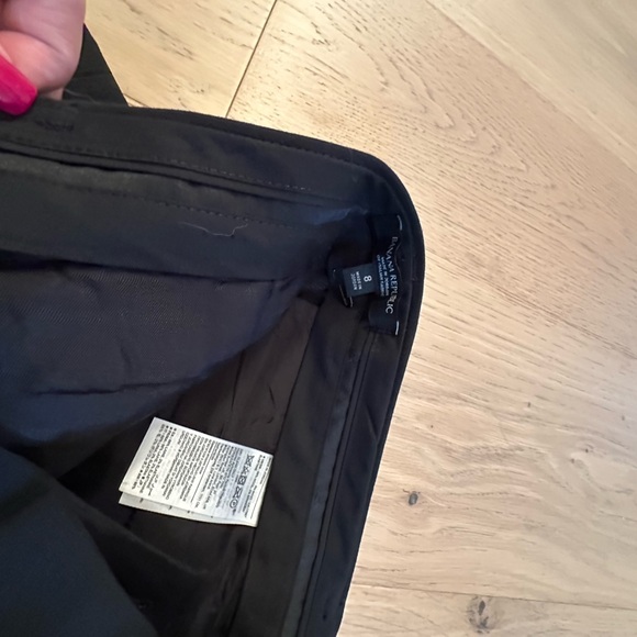 Banana Republic black wall tapered leg slacks - Picture 5 of 5